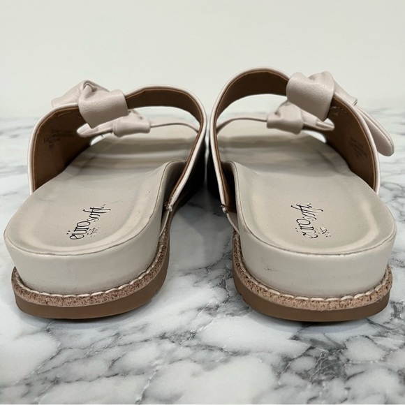 Eurosoft by Sofft Gianetta Golden Knot Sandal Comfy Shoes Off White Size 8.5 - Picture 6 of 9
